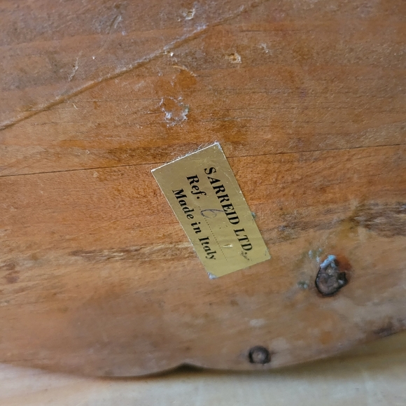 Vintage Hand Carved in Italy Wooden Bunny - Picture 8 of 8